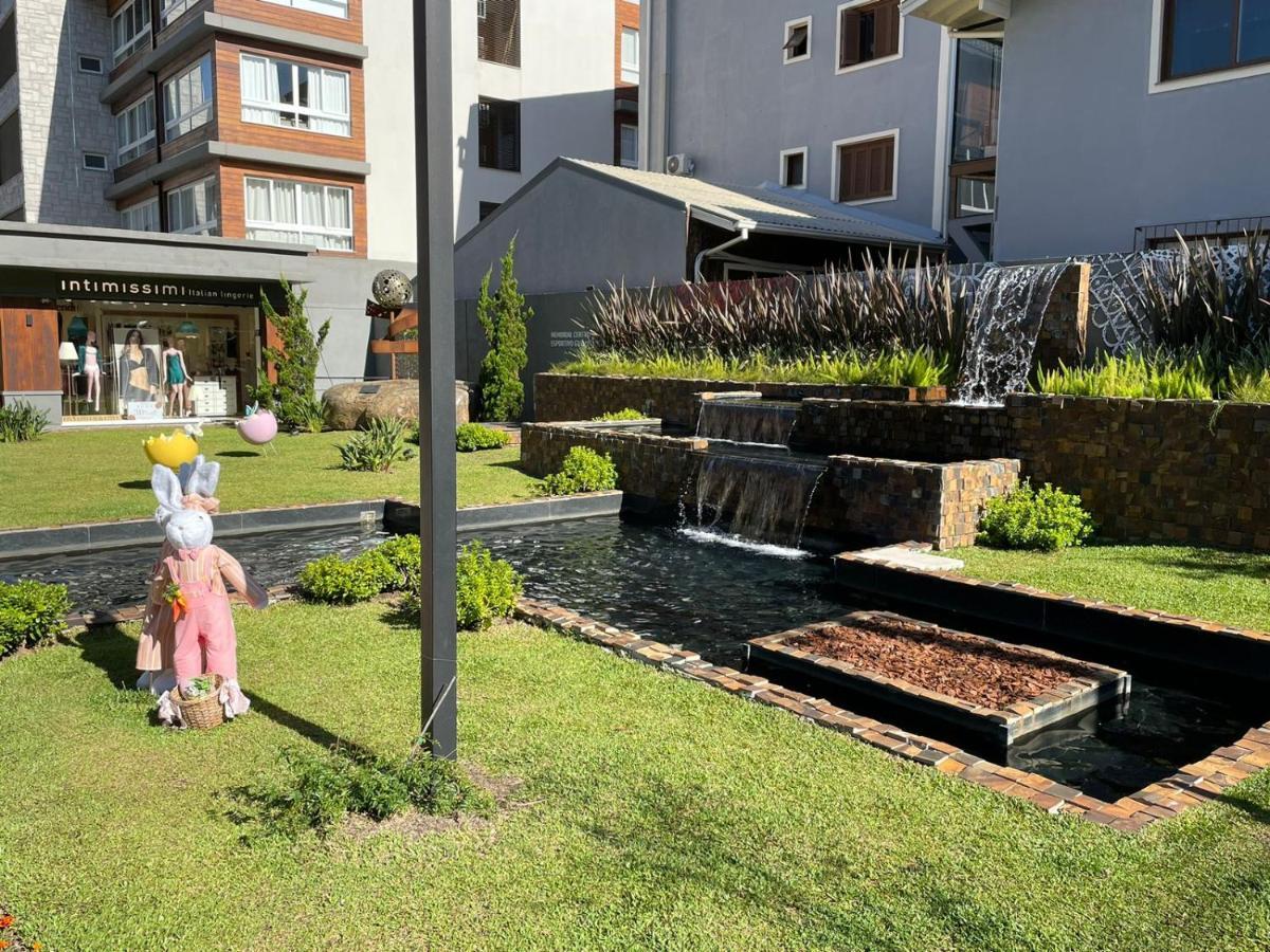 Loft Novo Aconchegante A 500M Da Rua Coberta Apartman Gramado Kültér fotó