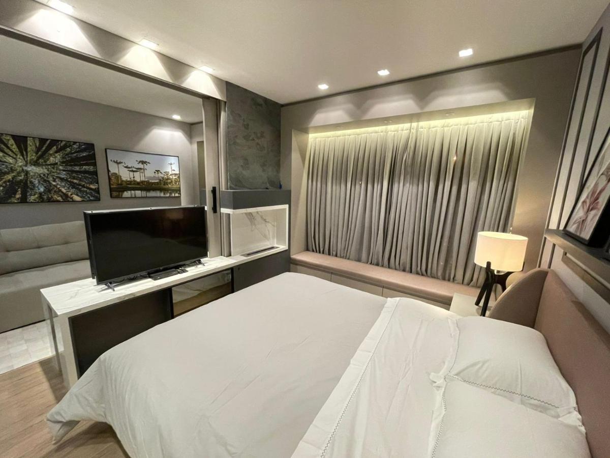 Loft Novo Aconchegante A 500M Da Rua Coberta Apartman Gramado Kültér fotó